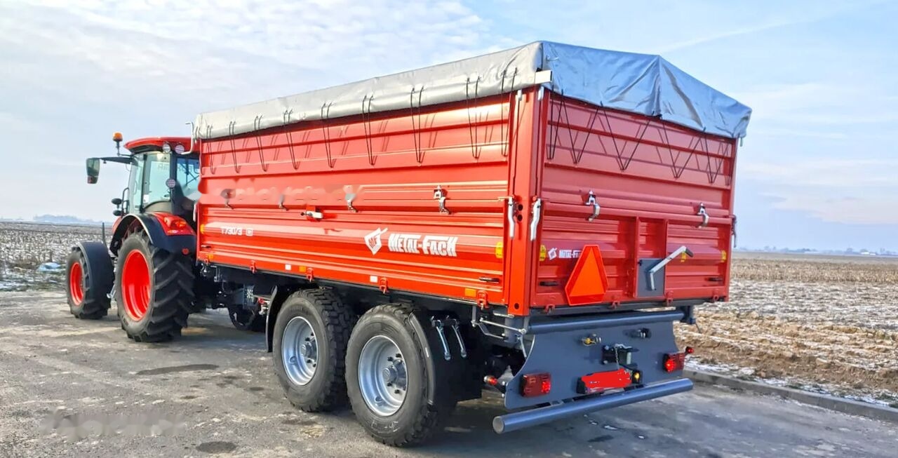Metal-Fach T730/3 – 12t Tandem - Mezőgazdasági pótkocsi: 1 kép. Metal-Fach T730/3 – 12t Tandem - Mezőgazdasági pótkocsi: 1 kép.