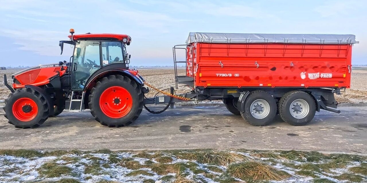 Metal-Fach T730/3 – 12t Tandem - Mezőgazdasági pótkocsi: 2 kép. Metal-Fach T730/3 – 12t Tandem - Mezőgazdasági pótkocsi: 2 kép.