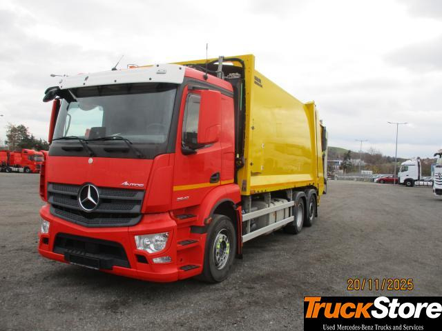 Mercedes-Benz Antos 2540 - Szemetesautó: 3 kép. Mercedes-Benz Antos 2540 - Szemetesautó: 3 kép.