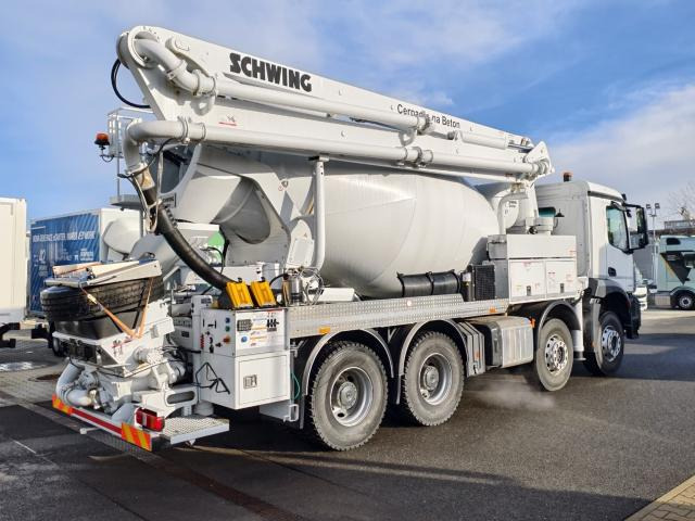 Mercedes-Benz Arocs 3243 B - Betonmixer: 5 kép. Mercedes-Benz Arocs 3243 B - Betonmixer: 5 kép.