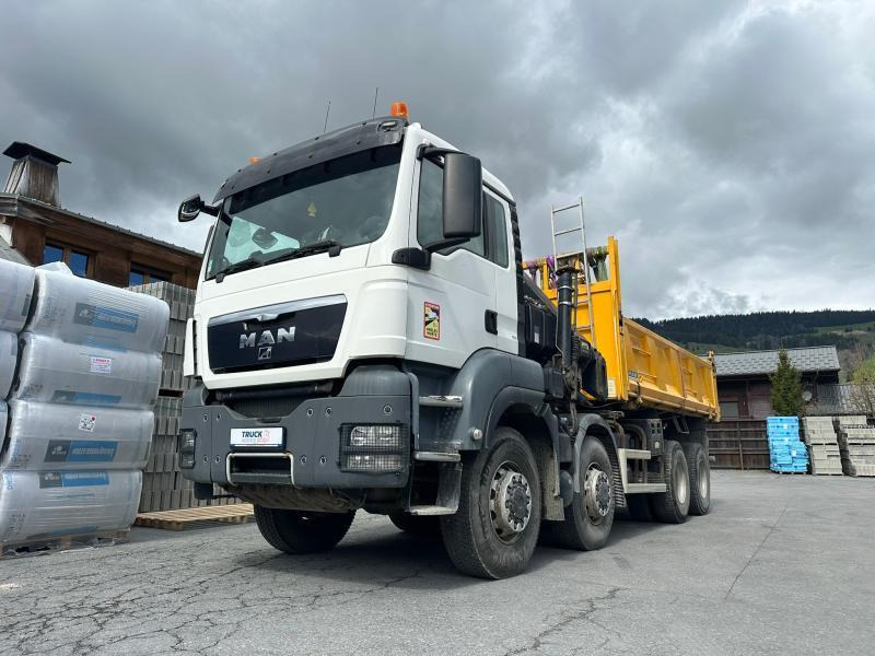 MAN TGS 41.480 - Billenőplatós teherautó, Darus autó: 1 kép. MAN TGS 41.480 - Billenőplatós teherautó, Darus autó: 1 kép.