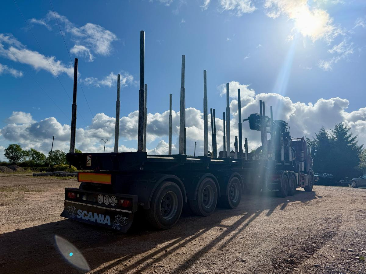 Nyergesvontató Scania R 650 A6x4HA V8 GRUE PALFINGER EPSILON S300L98 HPLS: 7 kép.