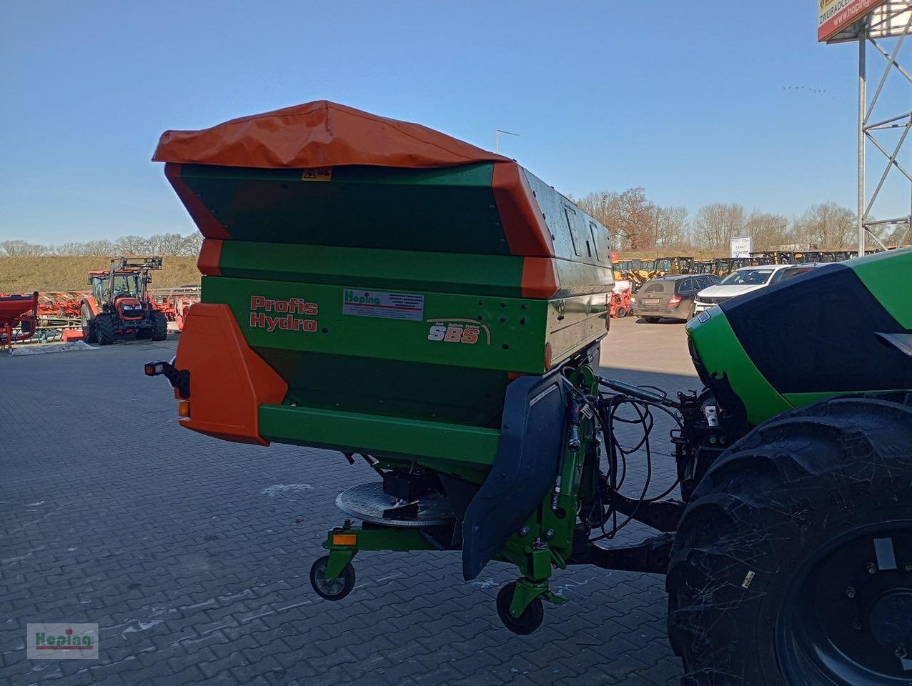 Amazone ZA-M Profis Hydro - Műtrágyaszóró: 4 kép. Amazone ZA-M Profis Hydro - Műtrágyaszóró: 4 kép.