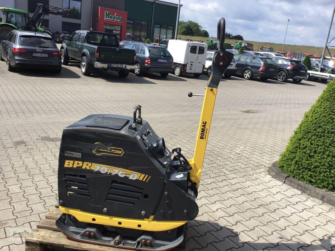 Bomag BPR 70/70 D/E - Lapvibrátor: 4 kép. Bomag BPR 70/70 D/E - Lapvibrátor: 4 kép.
