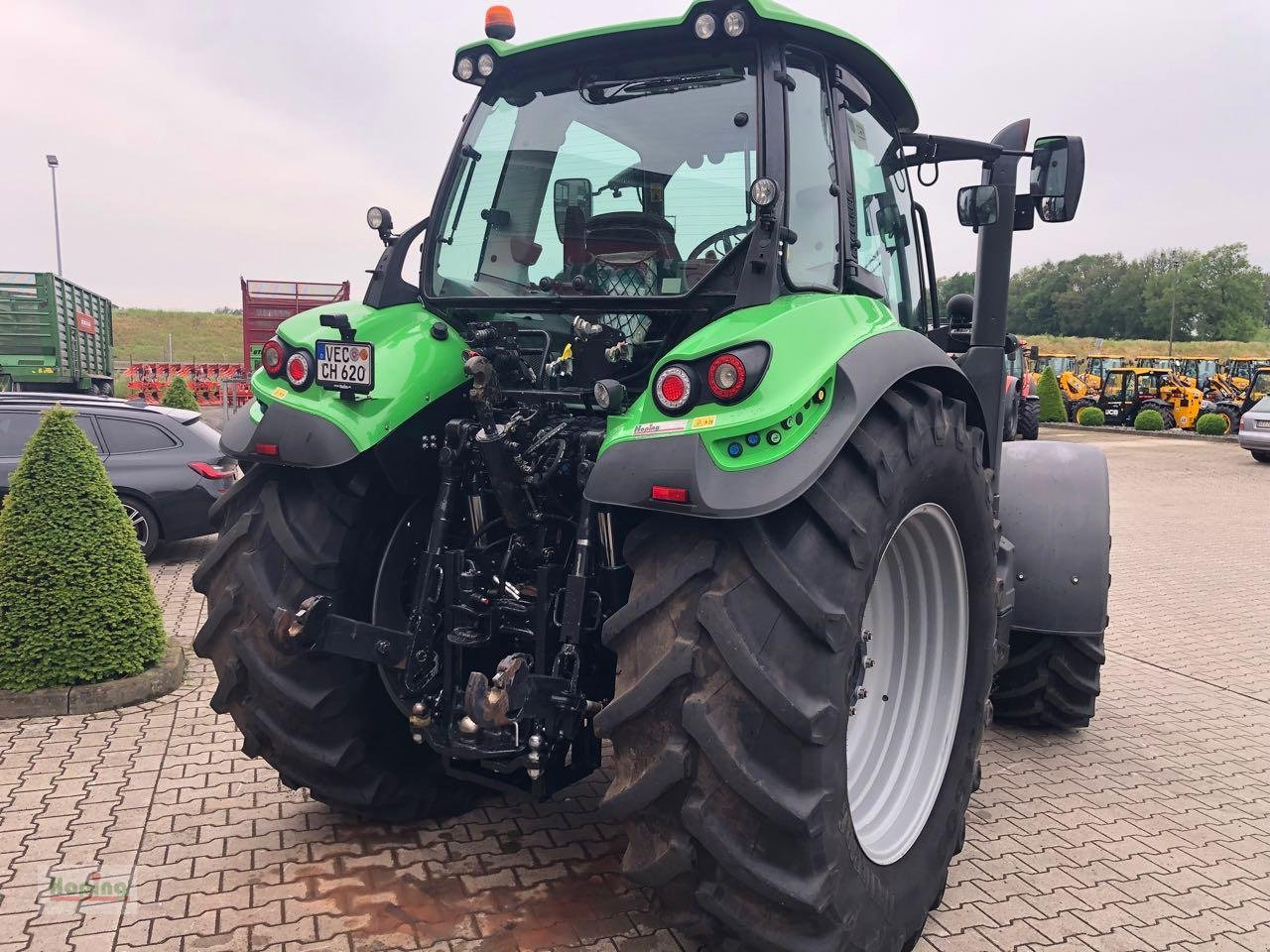 Deutz-Fahr 6185 TTV - Traktor: 5 kép. Deutz-Fahr 6185 TTV - Traktor: 5 kép.
