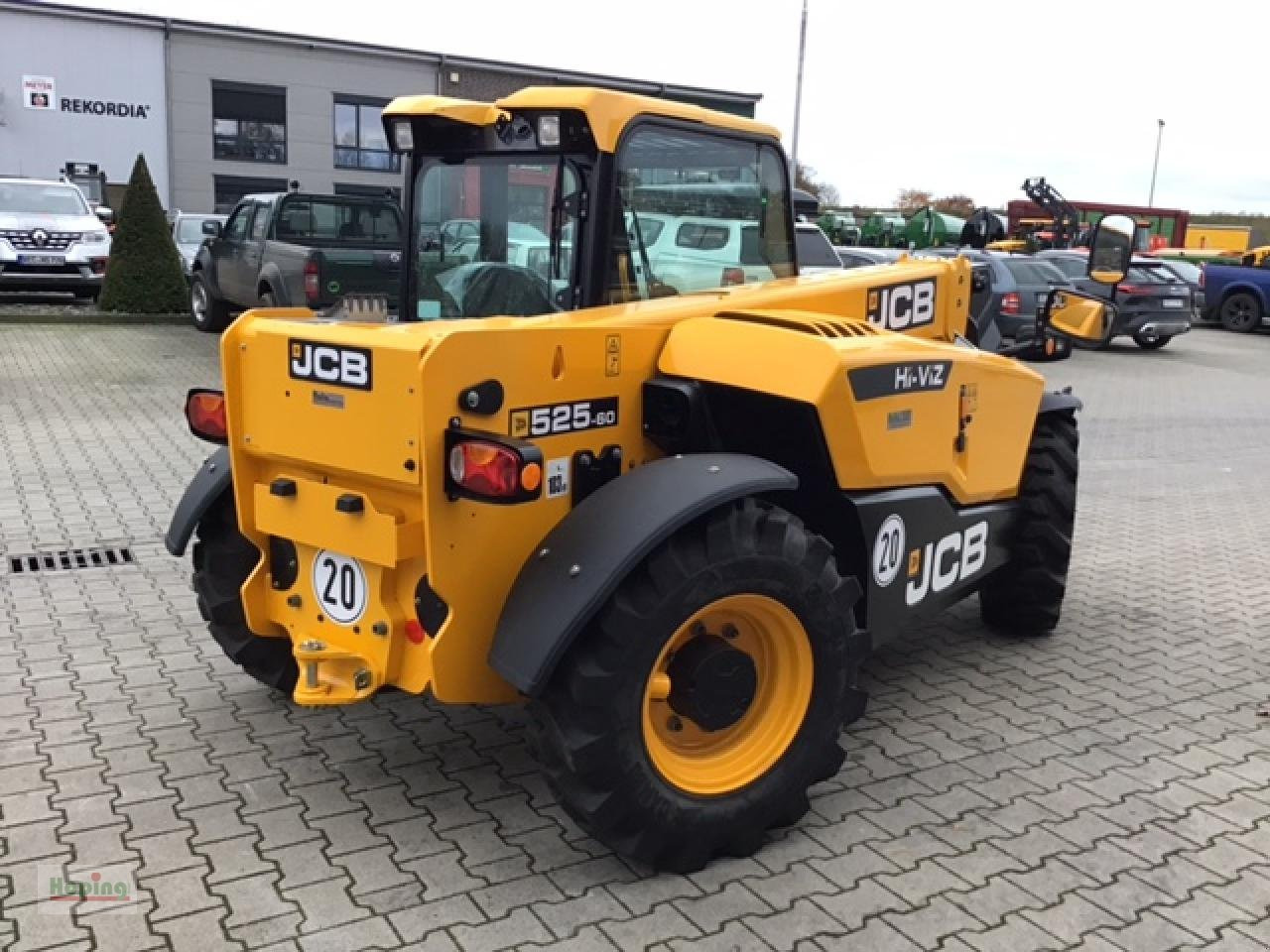 JCB 525-60 Hi-Viz - Teleszkópos rakodó: 5 kép. JCB 525-60 Hi-Viz - Teleszkópos rakodó: 5 kép.