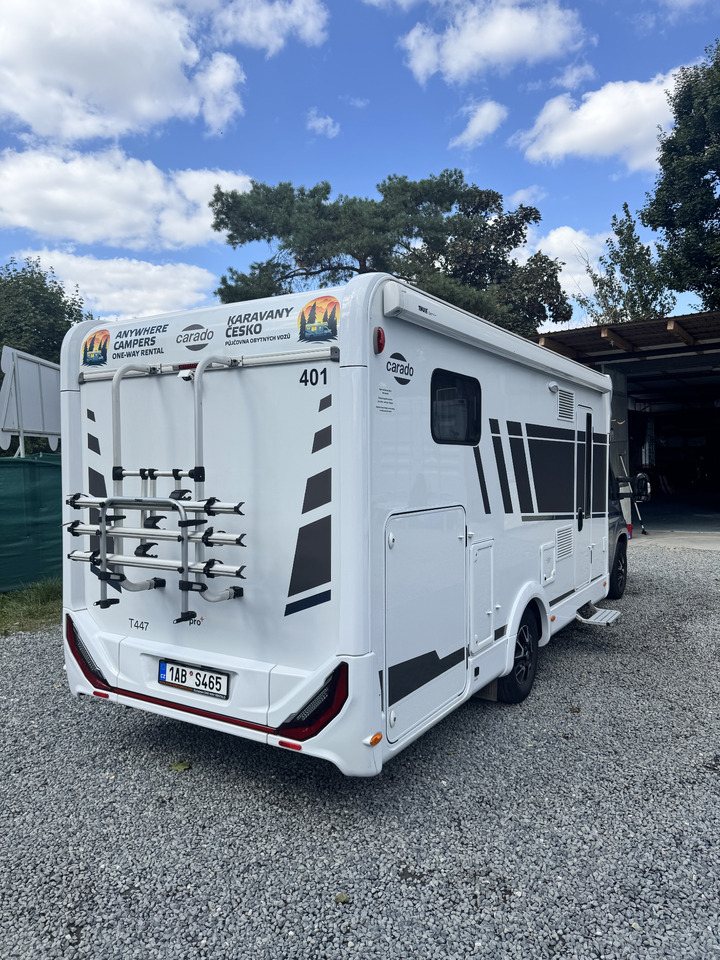 CARADO T447 PRO+ , camera, radio, awning, bike holder, LPG, ALU - Félintegrált lakóautó: 4 kép. CARADO T447 PRO+ , camera, radio, awning, bike holder, LPG, ALU - Félintegrált lakóautó: 4 kép.