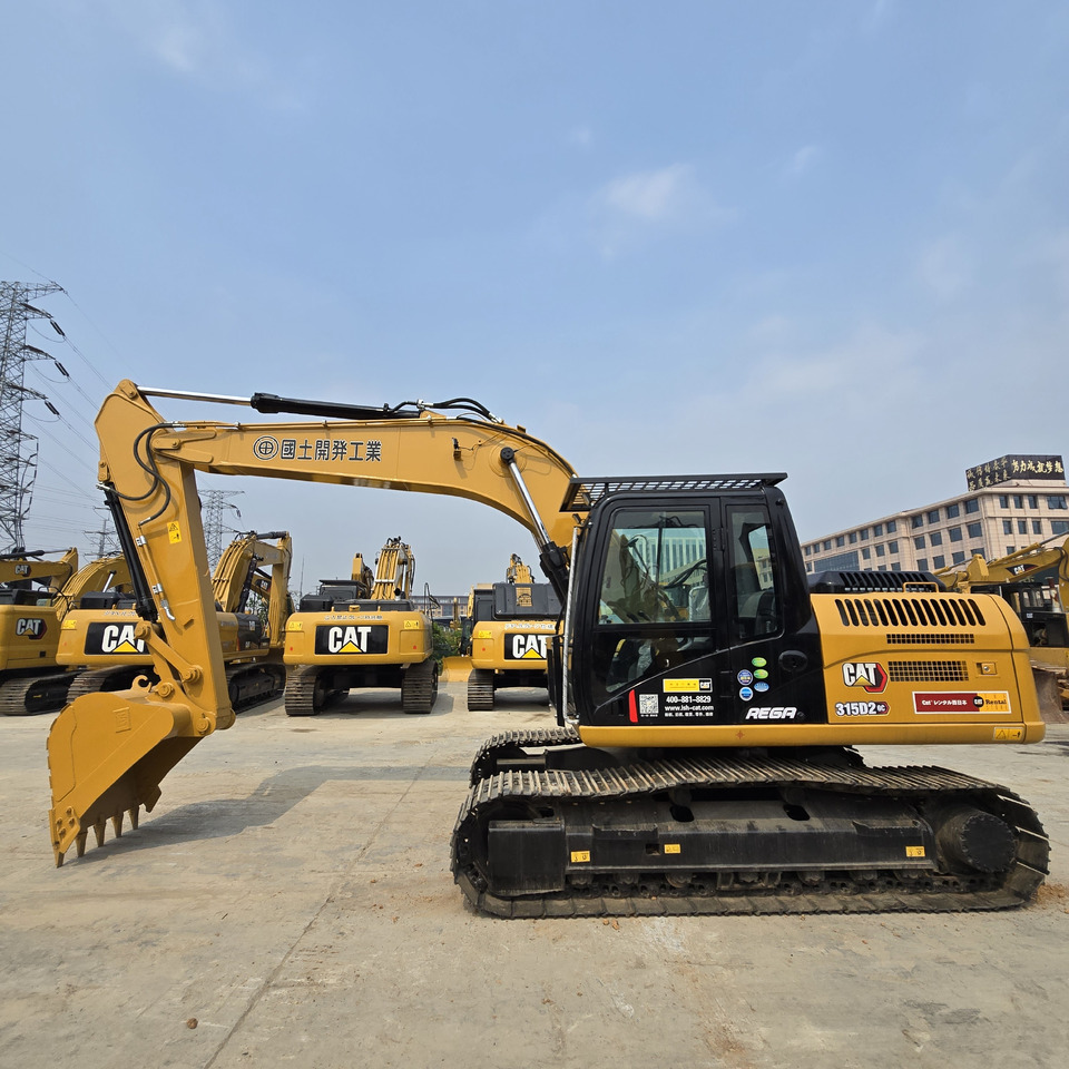 CATERPILLAR 315D2GC - Lánctalpas kotró: 5 kép. CATERPILLAR 315D2GC - Lánctalpas kotró: 5 kép.