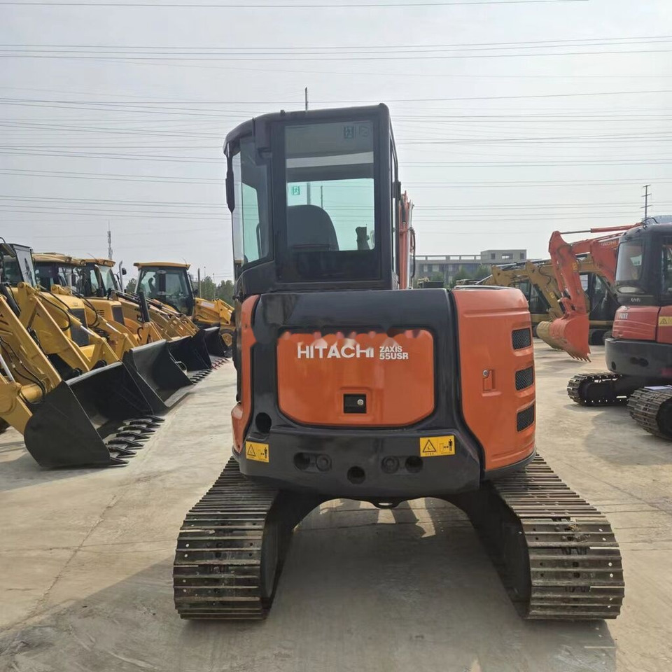 Hitachi ZX55USR - Minikotró: 1 kép. Hitachi ZX55USR - Minikotró: 1 kép.