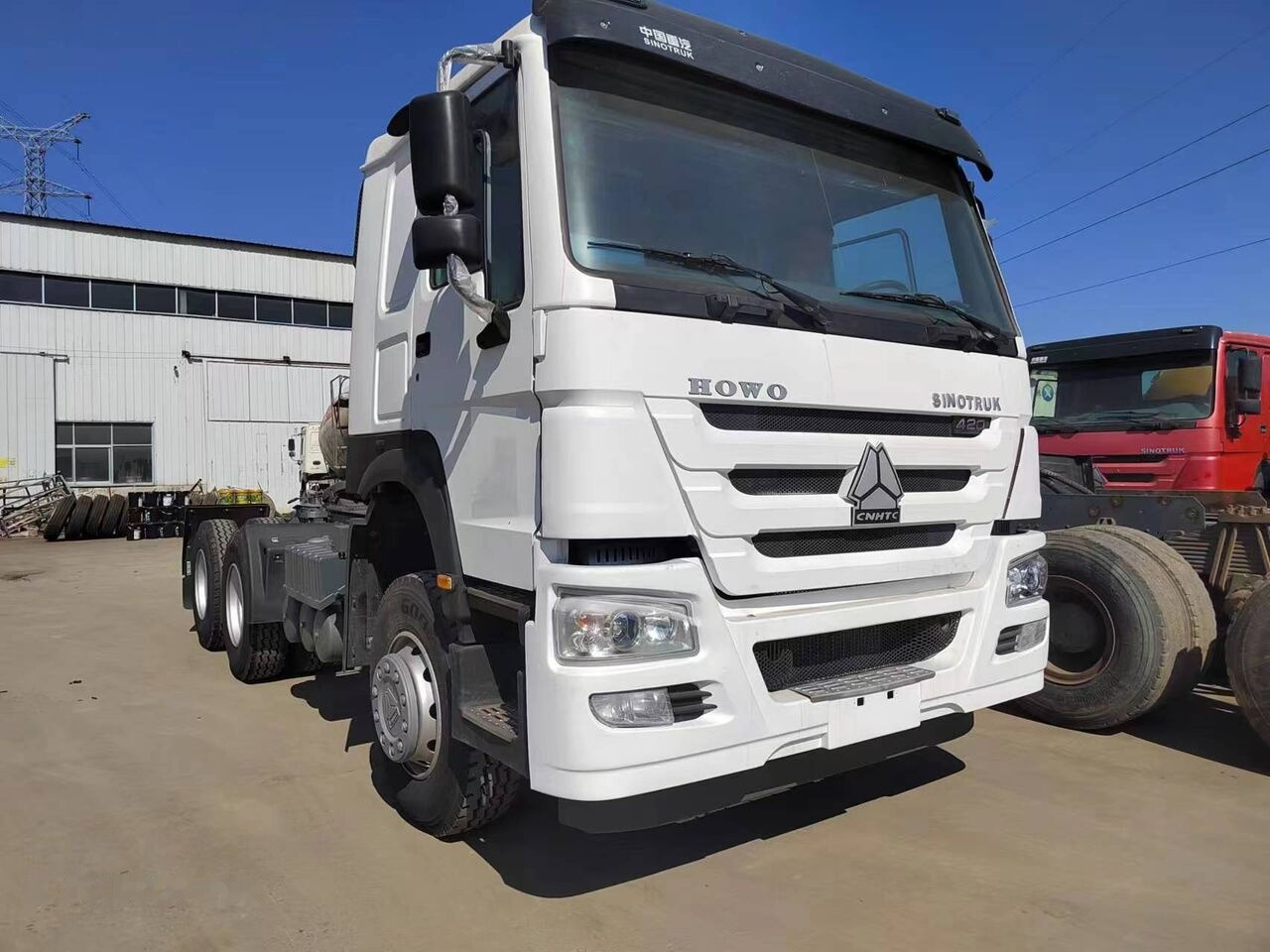 Nyergesvontató Sinotruk Howo 420: 7 kép.