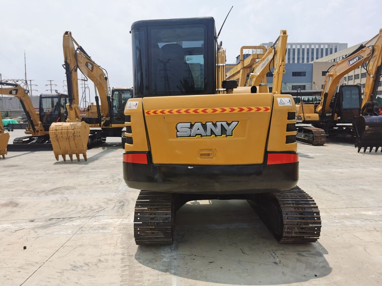 Sany SY60C pro - Minikotró: 1 kép. Sany SY60C pro - Minikotró: 1 kép.