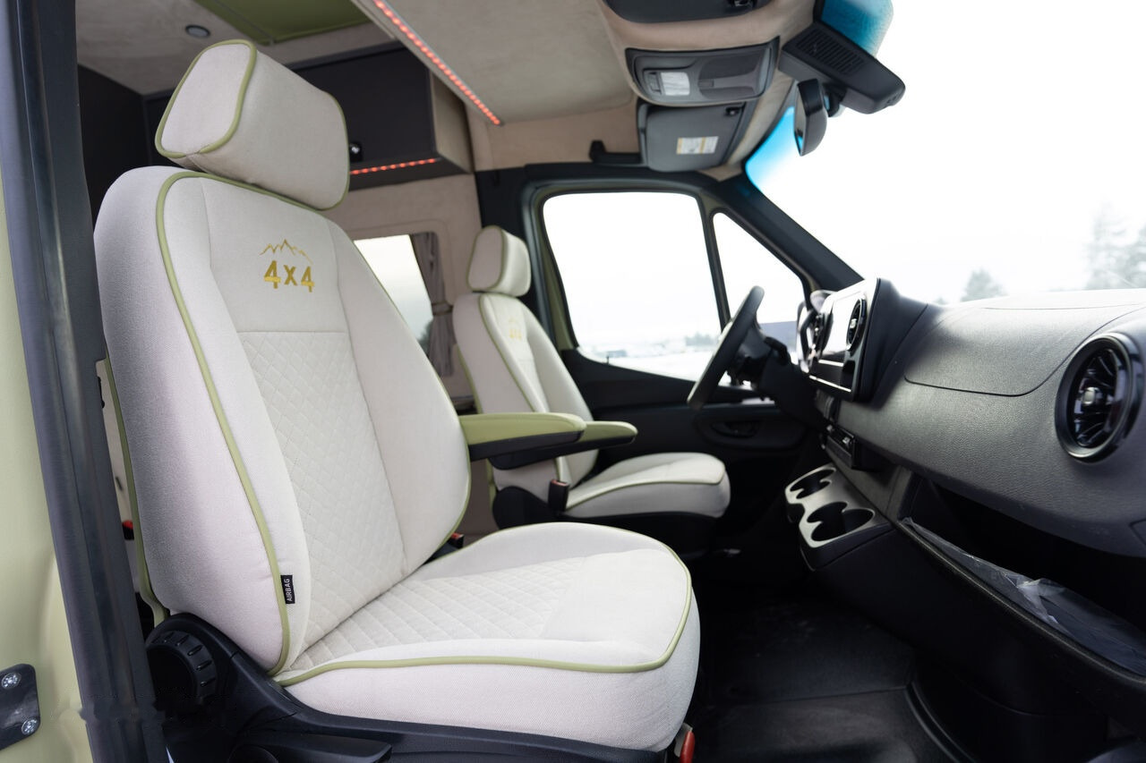 Kempingautó Mercedes-Benz Sprinter: 18 kép.