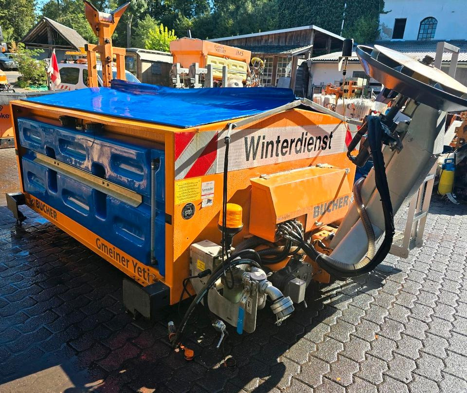 Bucher Yeti 2500W FS Gmeiner Salzstreuer Streuautomat Streusilo für Unimog UGN UGE 405 423 427 530 430 429 - Homok-/ Sószóró: 1 kép. Bucher Yeti 2500W FS Gmeiner Salzstreuer Streuautomat Streusilo für Unimog UGN UGE 405 423 427 530 430 429 - Homok-/ Sószóró: 1 kép.
