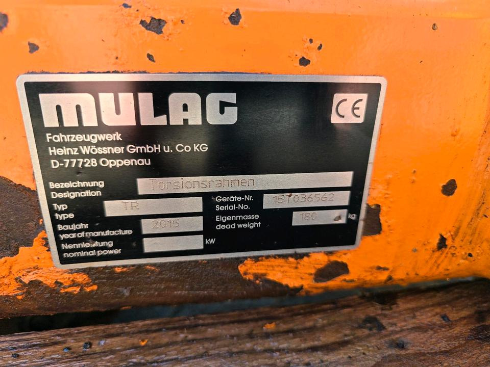 Rézsűkasza Mulag TR Torsionsrahmen Unimog 405 U300 300 U 400 500 Mercedes-Benz Böschungsmäher Böschungsmulcher Mähausleger FME 600 700 MKM FMK: 7 kép.