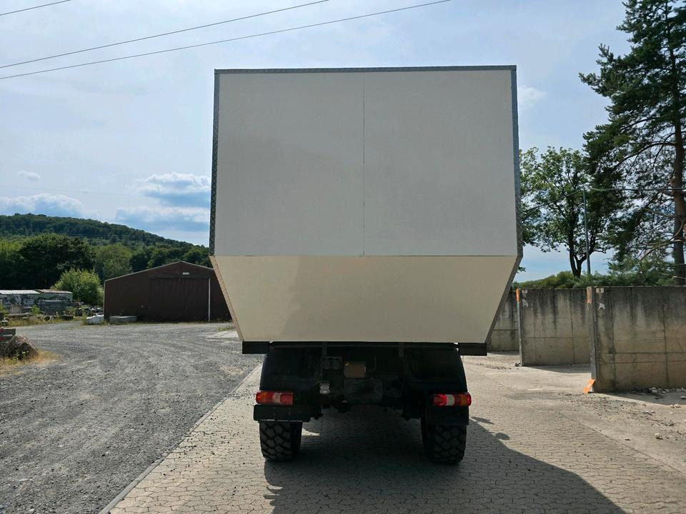 Kempingautó Unimog U 318 Wohnmobil Expeditionsfahrzeug euro 6 Blue tec UGE UGN Leerkabine U318 EAS Mercedes-Benz: 8 kép.