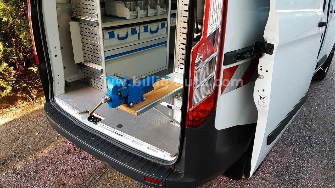 Kis furgon Ford Transit Custom Sortimo Werkstatt 1.Hd Scheckheft: 11 kép.