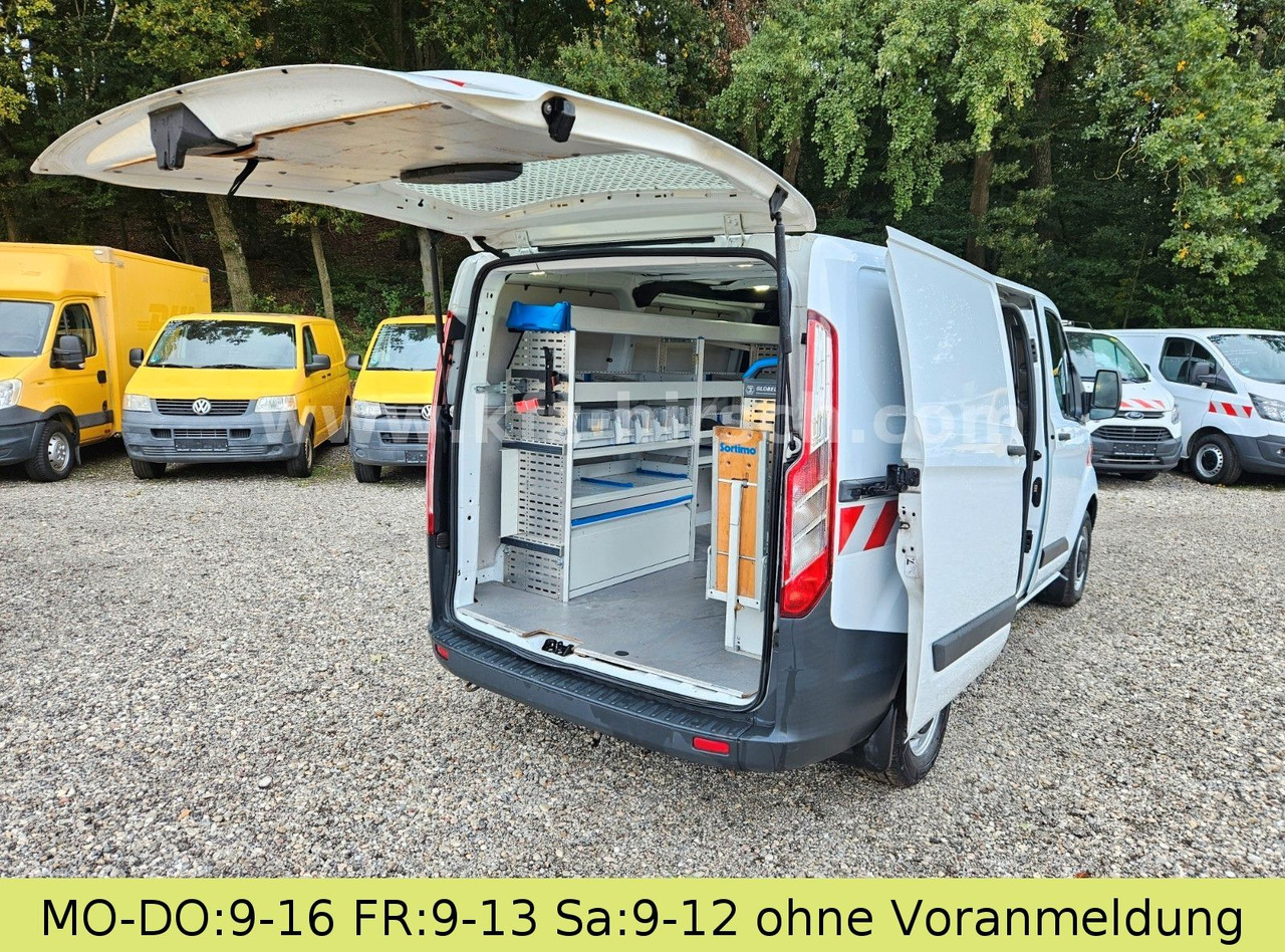 Kis furgon Ford Transit Custom Sortimo Werkstatt 1.Hd Scheckheft: 6 kép.