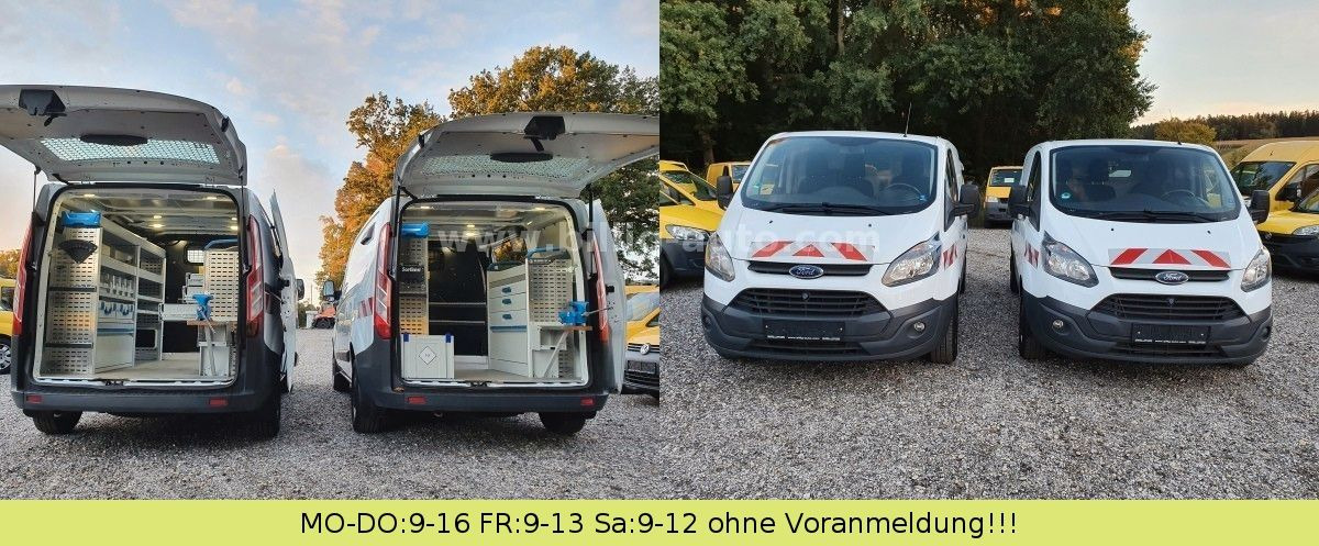 Ford Transit Custom Sortimo Werkstatt AHK 1.Hd - Kisbusz: 3 kép. Ford Transit Custom Sortimo Werkstatt AHK 1.Hd - Kisbusz: 3 kép.