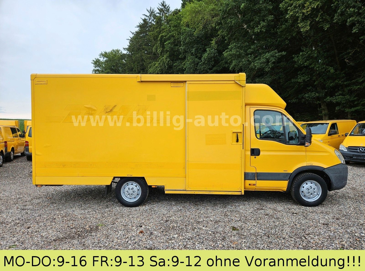Iveco Daily 1.Hand*EU4* Regale Integralkoffer DHL POST - Büféautó: 4 kép. Iveco Daily 1.Hand*EU4* Regale Integralkoffer DHL POST - Büféautó: 4 kép.