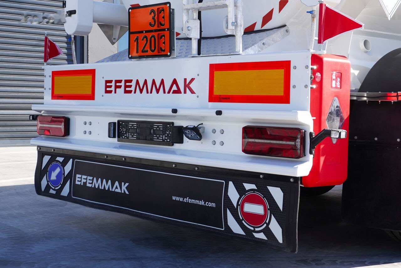 Új Tartályos félpótkocsi a következők szállításához üzemanyag EFEMMAK E.FAST.GN.38.5 ADR Aluminum Fuel Trailer: 9 kép. Új Tartályos félpótkocsi a következők szállításához üzemanyag EFEMMAK E.FAST.GN.38.5 ADR Aluminum Fuel Trailer: 9 kép.