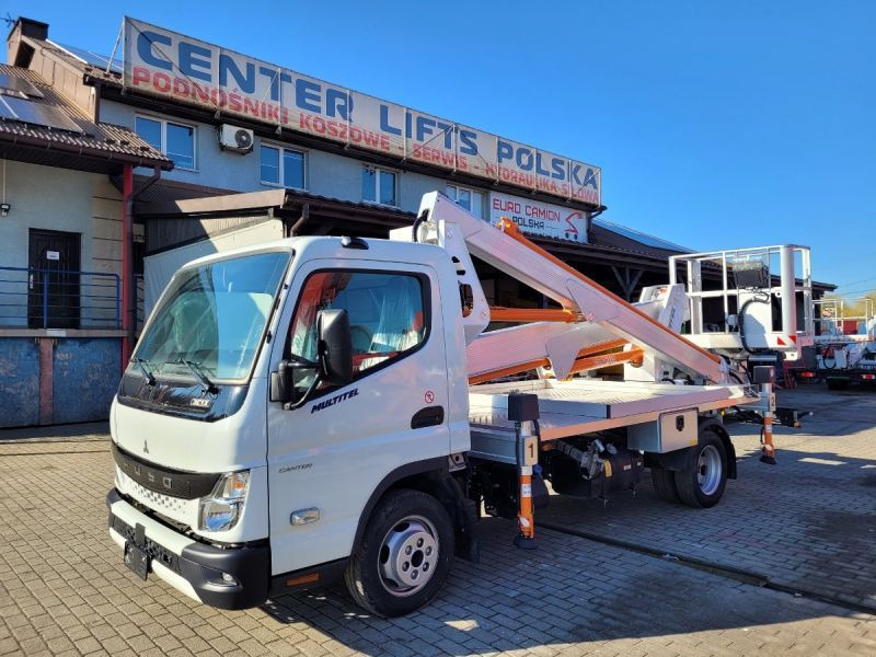 Mitsubishi Mitsubishi Canter Fuso 3C13 podnośnik koszowy 20 m Multitel MXE200 - Emelőkosaras teherautó: 1 kép. Mitsubishi Mitsubishi Canter Fuso 3C13 podnośnik koszowy 20 m Multitel MXE200 - Emelőkosaras teherautó: 1 kép.