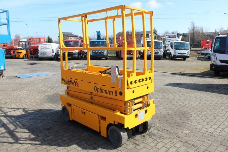 Podnośnik nożycowy elektryczny 8 m Haulotte Optimum 8 - Ollós emelő: 2 kép. Podnośnik nożycowy elektryczny 8 m Haulotte Optimum 8 - Ollós emelő: 2 kép.