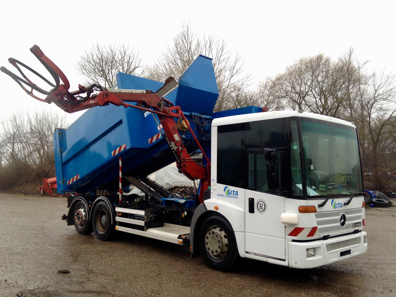 MERCEDES-BENZ ECONIC - Szemetesautó: 1 kép. MERCEDES-BENZ ECONIC - Szemetesautó: 1 kép.