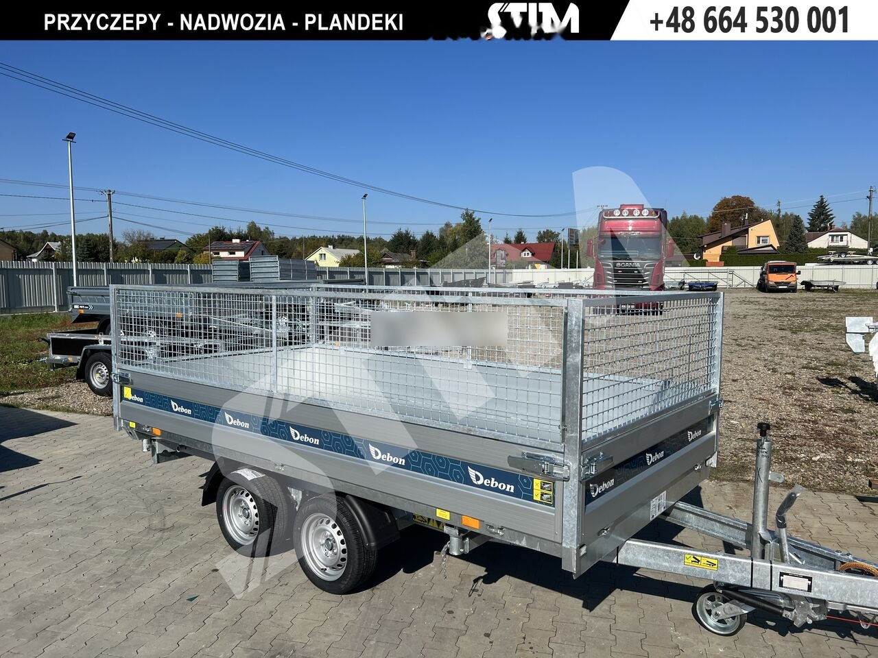 Cheval Liberté Debon, Wywrotka tórjstrona, Elektryczne sterowanie, Debon - Pótkocsi billenőplatós: 2 kép. Cheval Liberté Debon, Wywrotka tórjstrona, Elektryczne sterowanie, Debon - Pótkocsi billenőplatós: 2 kép.