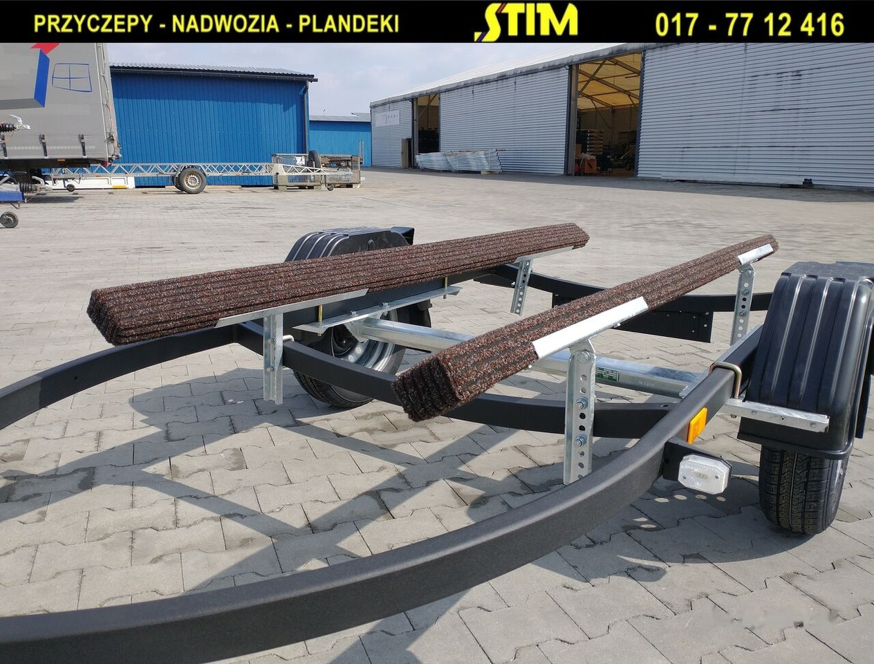 Stim L11 - Csónakszállító utánfutó: 3 kép. Stim L11 - Csónakszállító utánfutó: 3 kép.