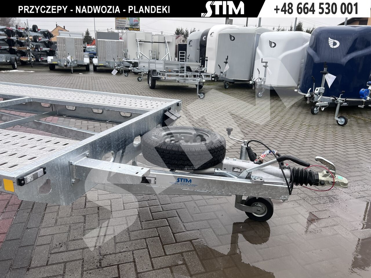 Új Pótkocsi autószállító Stim L23/PP-TS/85-35S-RY1500: 10 kép.