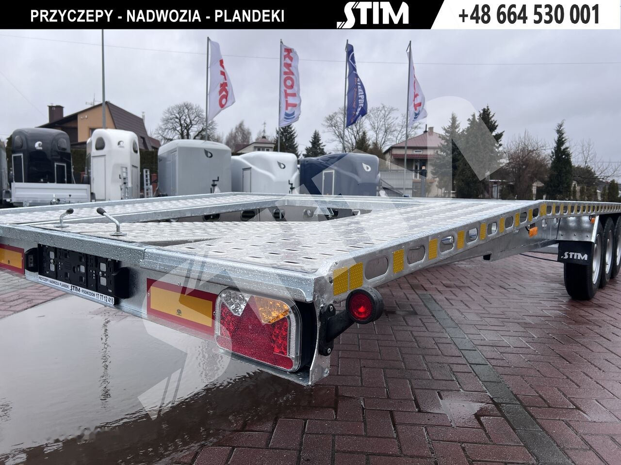 Új Pótkocsi autószállító Stim L23/PP-TS/85-35S-RY1500: 8 kép.