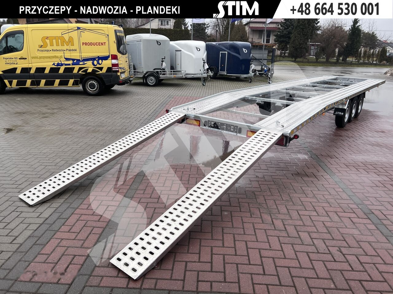 Új Pótkocsi autószállító Stim L23/PP-TS/85-35S-RY1500: 13 kép.