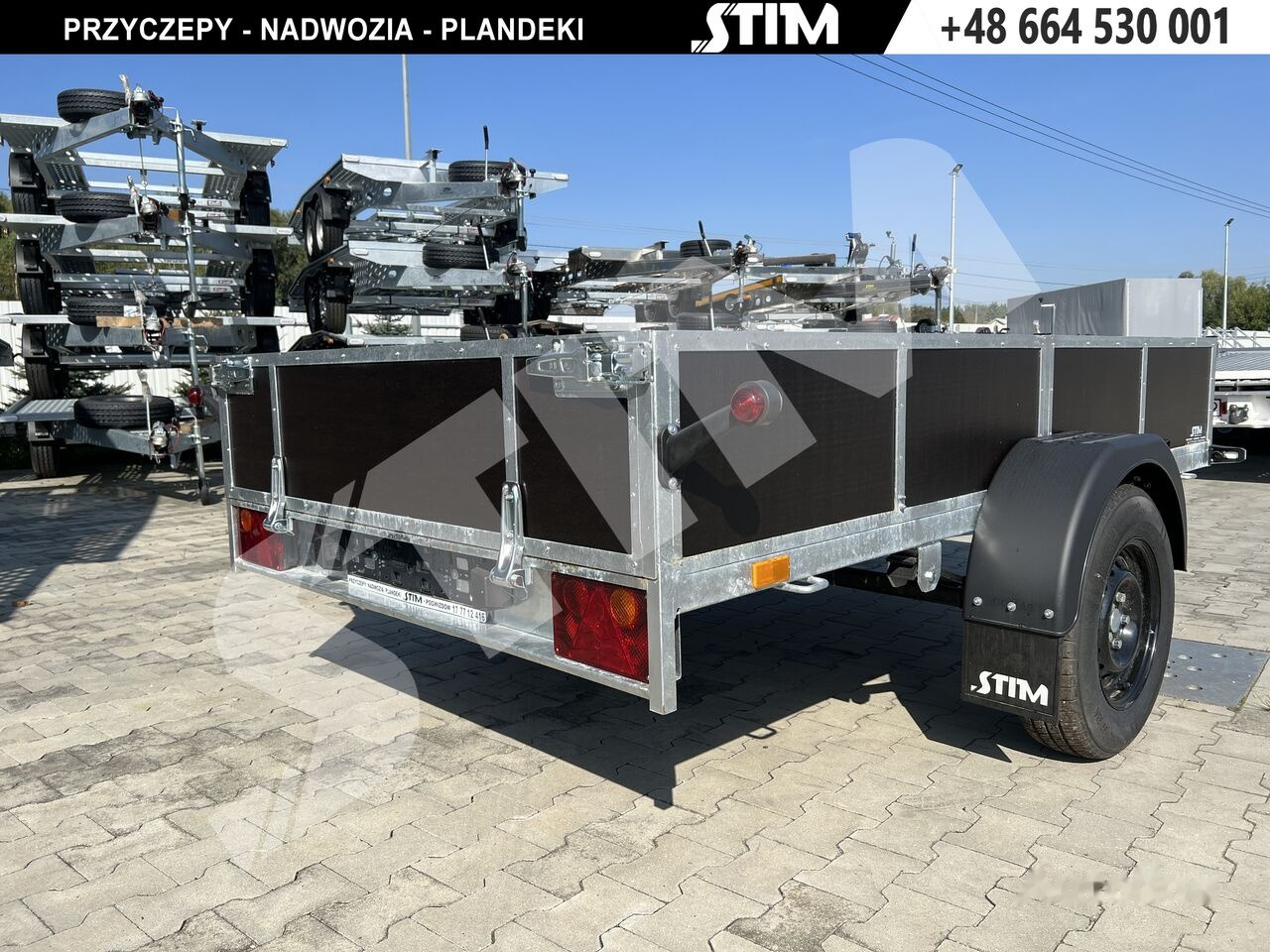 Stim S11-075/2615R + przednia burta otwierana - Autó utánfutó: 5 kép. Stim S11-075/2615R + przednia burta otwierana - Autó utánfutó: 5 kép.
