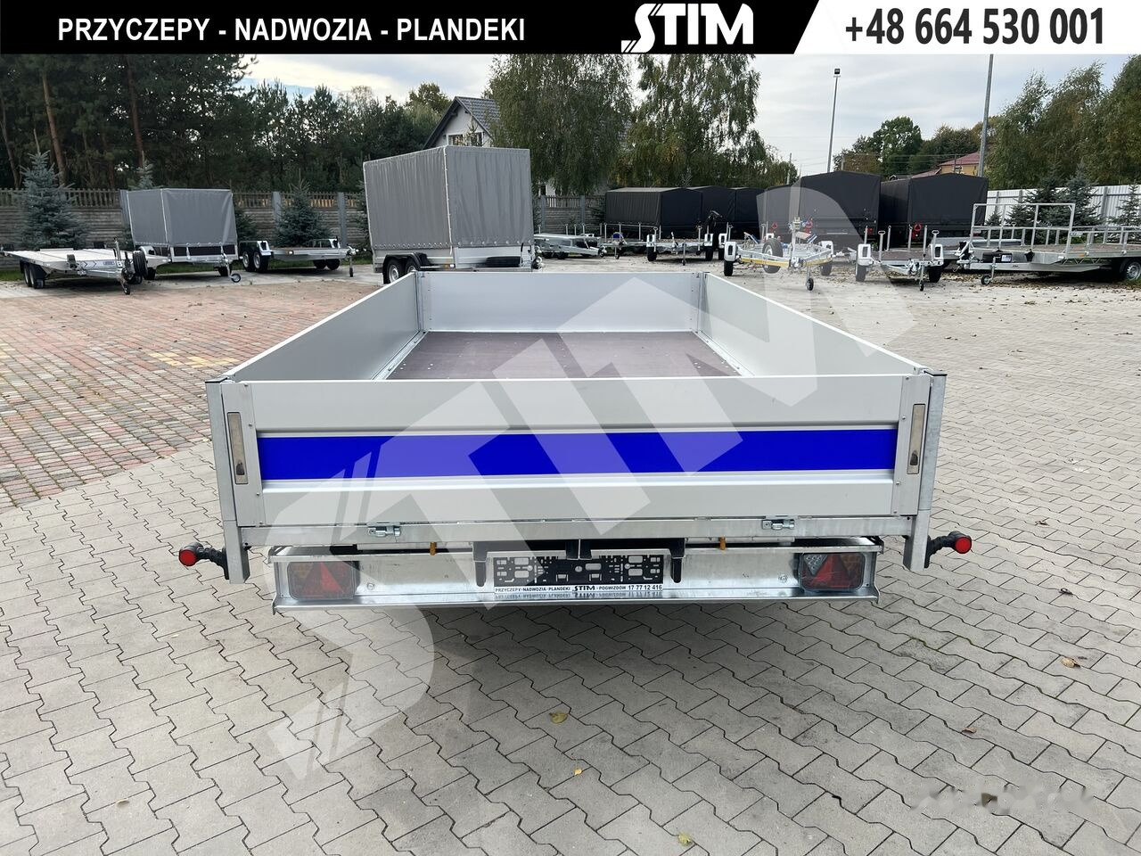 Stim S22 27/3520 - Platós pótkocsi: 4 kép. Stim S22 27/3520 - Platós pótkocsi: 4 kép.