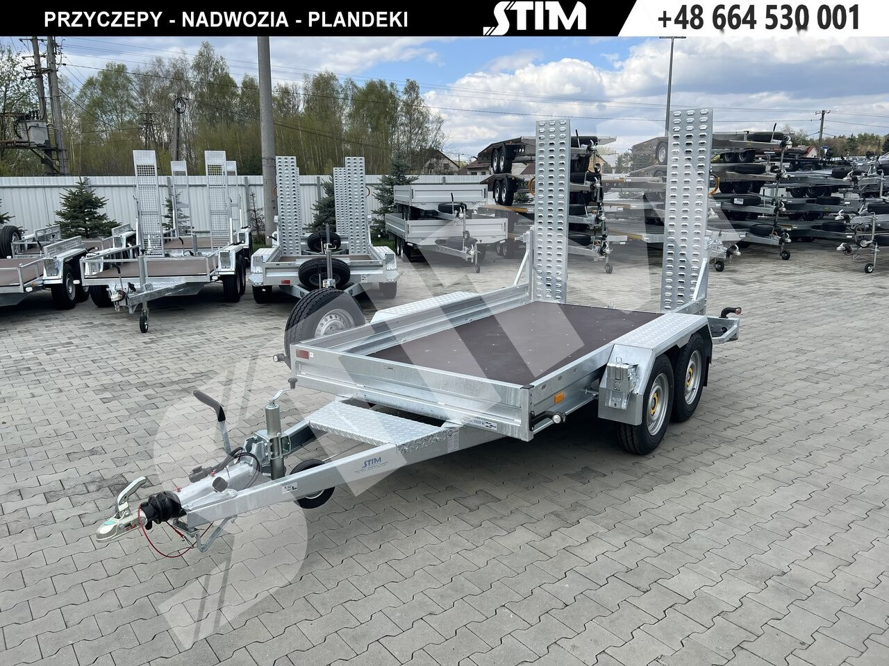 Stim S22/KP-KN/30-27 - Gépszállító utánfutó: 4 kép. Stim S22/KP-KN/30-27 - Gépszállító utánfutó: 4 kép.