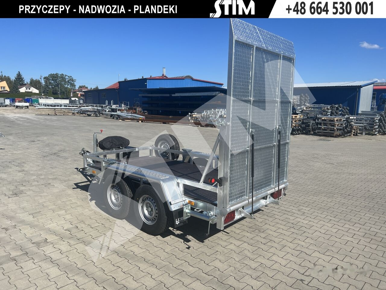 Stim S22/KP-KN/30-35 + wciągarka elektryczna - Gépszállító utánfutó: 3 kép. Stim S22/KP-KN/30-35 + wciągarka elektryczna - Gépszállító utánfutó: 3 kép.