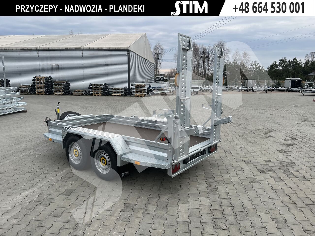 Stim S22/KP-KN/32-30 - Gépszállító utánfutó: 5 kép. Stim S22/KP-KN/32-30 - Gépszállító utánfutó: 5 kép.