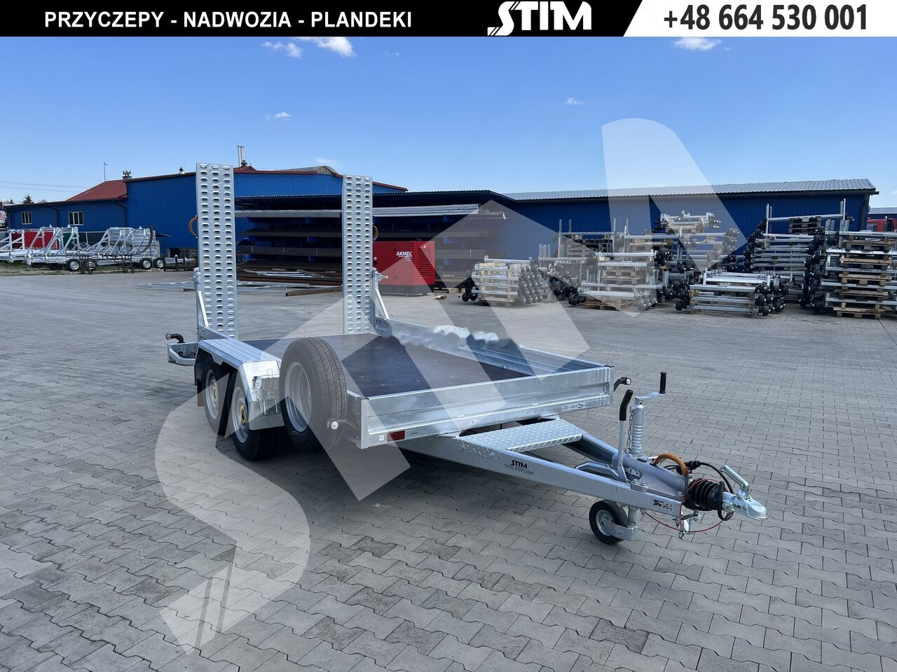 Stim S22/KP-KN/35-35 - Gépszállító utánfutó: 1 kép. Stim S22/KP-KN/35-35 - Gépszállító utánfutó: 1 kép.