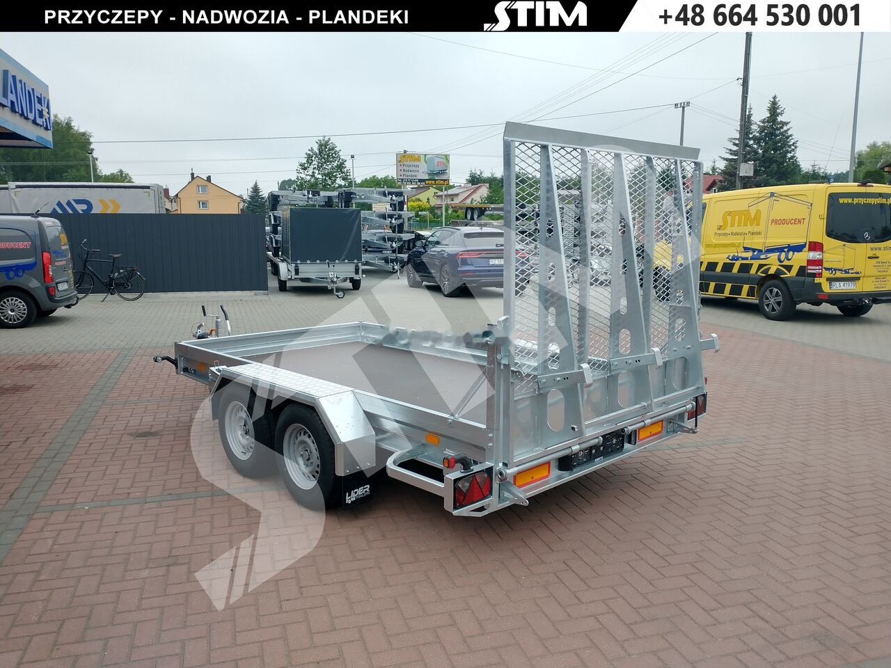 Stim S22/KP-KN/35-35RP - Gépszállító utánfutó: 1 kép. Stim S22/KP-KN/35-35RP - Gépszállító utánfutó: 1 kép.