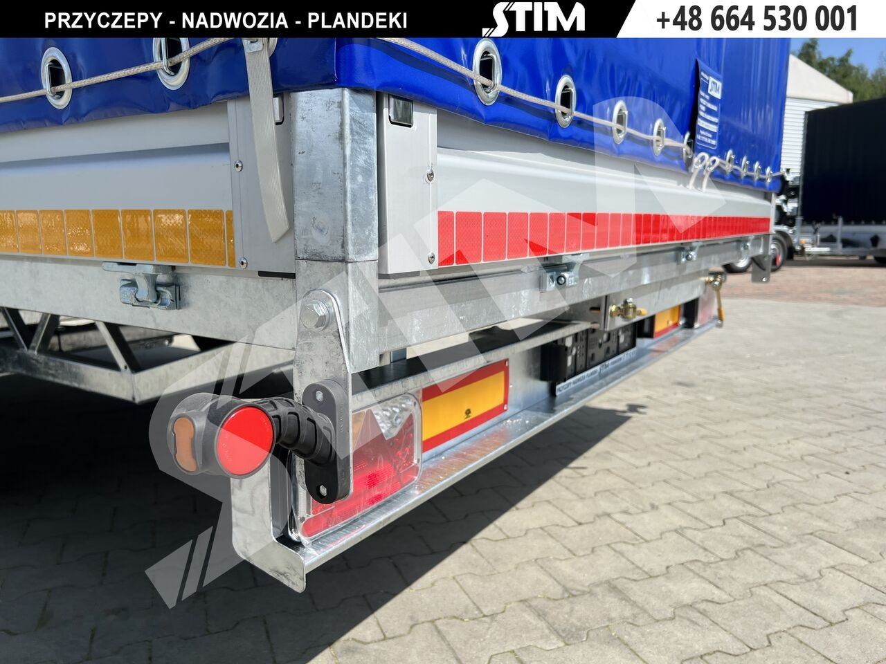 Stim S22/ST/27-4222 - Ponyvás pótkocsi: 4 kép. Stim S22/ST/27-4222 - Ponyvás pótkocsi: 4 kép.