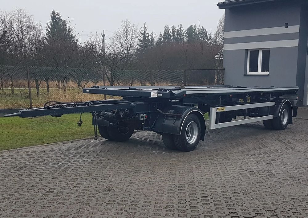 Zaslaw D-659 DO KONTENERÓW HAKOWCA POD KONTENERY 2 OSIE BLIŹNIAKI HUFFERMANN MEILLER WIELTON SKIBICKI - Multiliftes/ Konténerszállító pótkocsi: 2 kép. Zaslaw D-659 DO KONTENERÓW HAKOWCA POD KONTENERY 2 OSIE BLIŹNIAKI HUFFERMANN MEILLER WIELTON SKIBICKI - Multiliftes/ Konténerszállító pótkocsi: 2 kép.