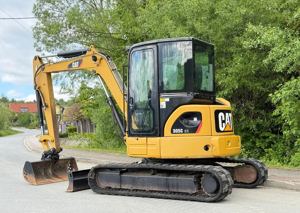 Lánctalpas kotró Caterpillar Minikoparka * CAT 305.5 CR * Sprowadzona ! * Bardzo Dobry Stan * Minikoparka: 10 kép.