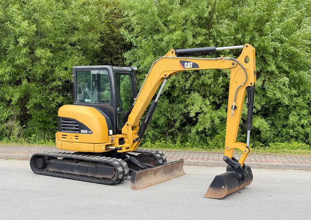 Lánctalpas kotró Caterpillar Minikoparka * CAT 305.5 CR * Sprowadzona ! * Bardzo Dobry Stan * Minikoparka: 14 kép.