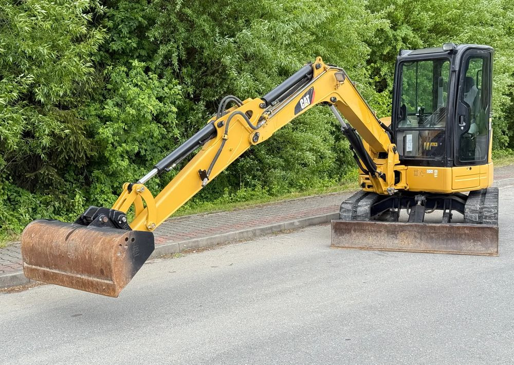 Lánctalpas kotró Caterpillar Minikoparka * CAT 305.5 CR * Sprowadzona ! * Bardzo Dobry Stan * Minikoparka: 13 kép.