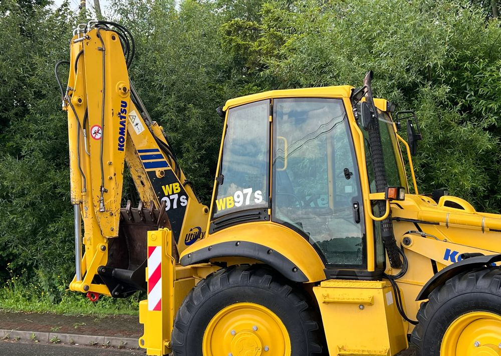 Komatsu * Koparko Ładowarka * Komatsu WB 97 S Utility * - Kotrórakodó: 5 kép. Komatsu * Koparko Ładowarka * Komatsu WB 97 S Utility * - Kotrórakodó: 5 kép.