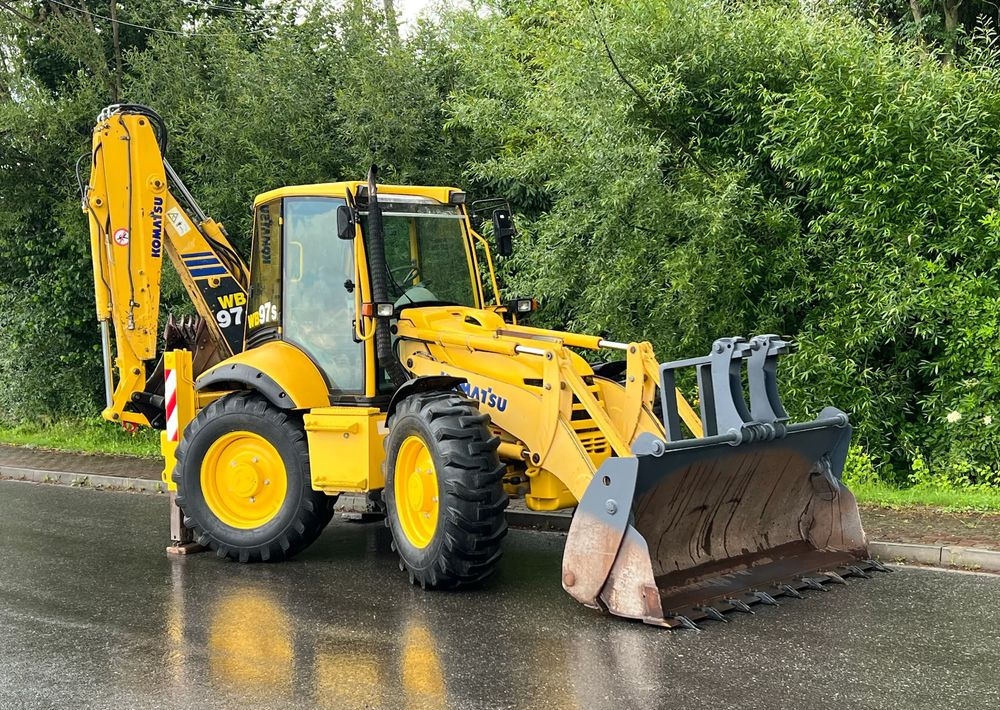 Komatsu * Koparko Ładowarka * Komatsu WB 97 S Utility * - Kotrórakodó: 1 kép. Komatsu * Koparko Ładowarka * Komatsu WB 97 S Utility * - Kotrórakodó: 1 kép.