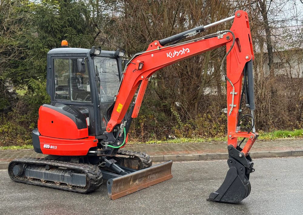 Kubota * Minikoparka * Kubota U 35-3&3 * 3.5 Ton * Sprowadzona * - Minikotró: 2 kép. Kubota * Minikoparka * Kubota U 35-3&3 * 3.5 Ton * Sprowadzona * - Minikotró: 2 kép.