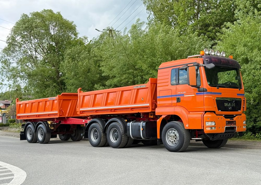 MAN * Kiper * Wywrotka * 26-480 * MAN TGS 6x4 Bordmatic * Zastaw * Stan Perfekcyjny * - Billenőplatós teherautó: 2 kép. MAN * Kiper * Wywrotka * 26-480 * MAN TGS 6x4 Bordmatic * Zastaw * Stan Perfekcyjny * - Billenőplatós teherautó: 2 kép.