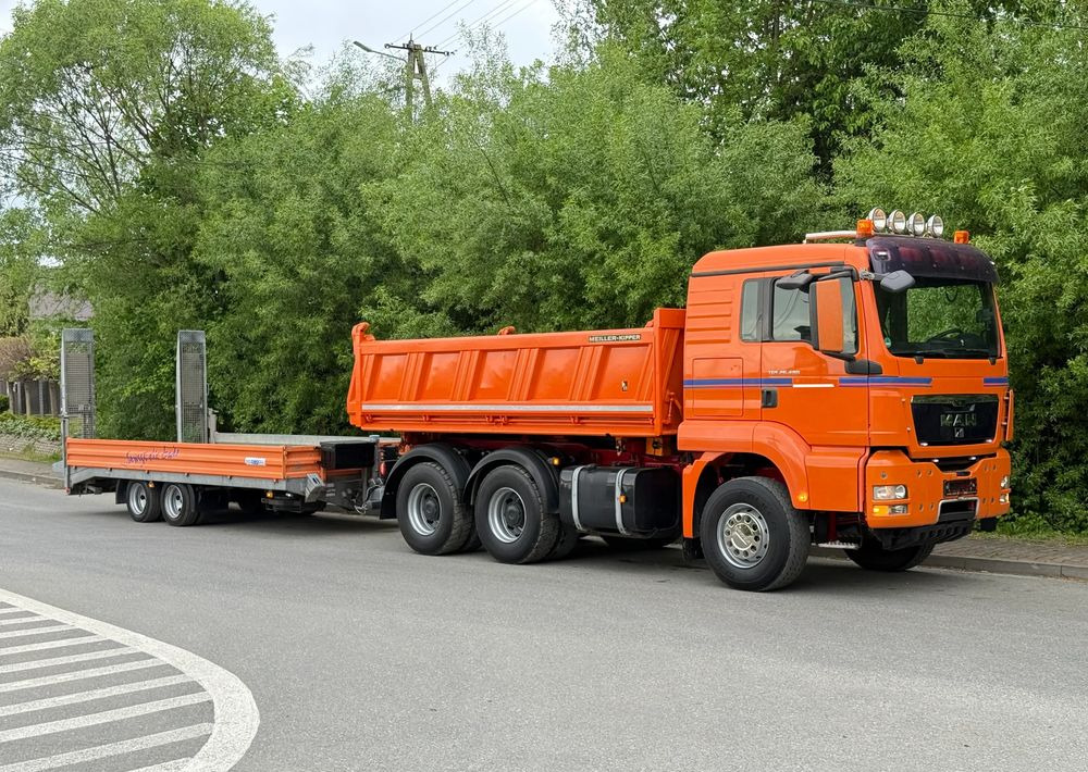 MAN * Kiper * Wywrotka * 26-480 * MAN TGS 6x4 Bordmatic * Zastaw Tandem Niskopodwozie * Stan Perfekcyjny * - Billenőplatós teherautó: 2 kép. MAN * Kiper * Wywrotka * 26-480 * MAN TGS 6x4 Bordmatic * Zastaw Tandem Niskopodwozie * Stan Perfekcyjny * - Billenőplatós teherautó: 2 kép.
