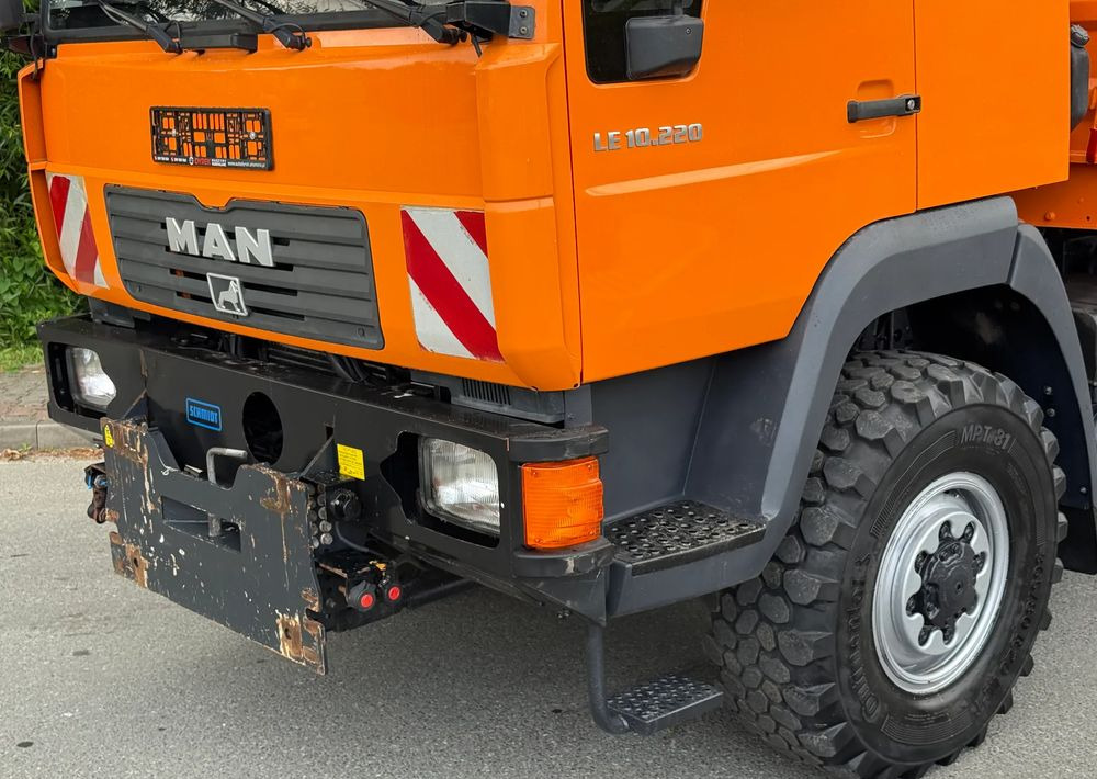 MAN * MAN 10-220 * Kiper Wywrotka Meiller * 4x4 * Zimowe Utrzymanie * Unimog * - Billenőplatós teherautó: 3 kép. MAN * MAN 10-220 * Kiper Wywrotka Meiller * 4x4 * Zimowe Utrzymanie * Unimog * - Billenőplatós teherautó: 3 kép.